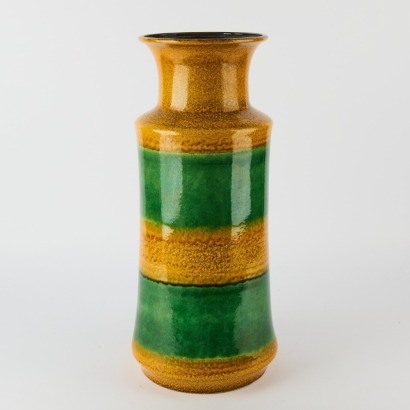 A Large Mid-Century West German Vase (a/f)
