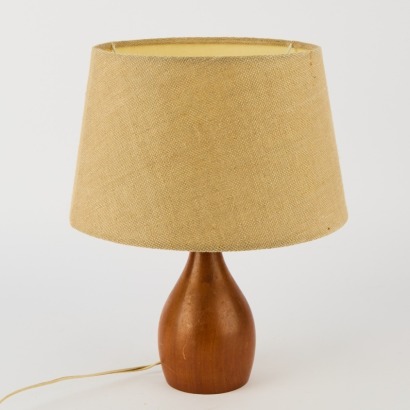 A Mid-Century Teak Table Lamp
