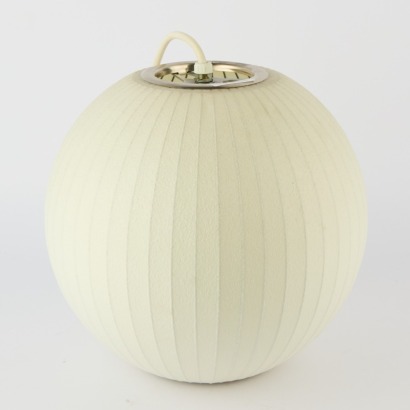A George Nelson Ball Bubble Pendant Light, Authentic Reproduction by Modernica, Los Angeles