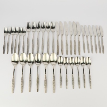 A Rare 36-Piece Dansk Designs Variation IV Flatware Set
