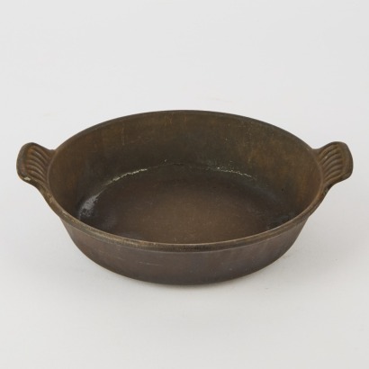 A Small Coussances Cast Iron Dish, France