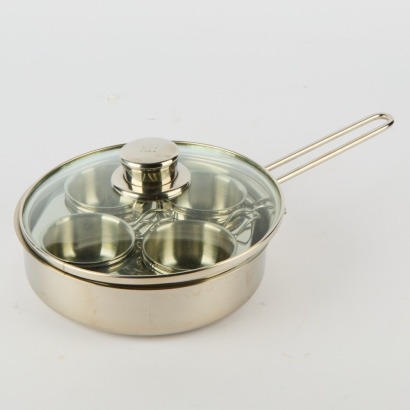 A WMF Cromargan Egg Poacher Pan