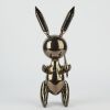 JEEF KOONS Black Balloon Rabbit