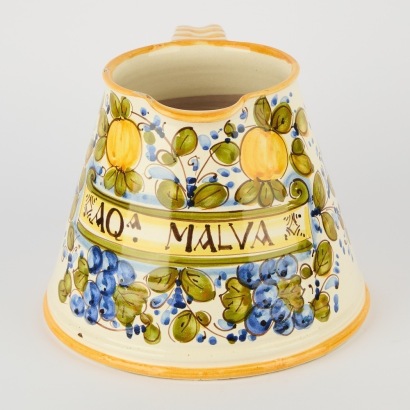 A Vintage Handmade Italian Ceramic Jug