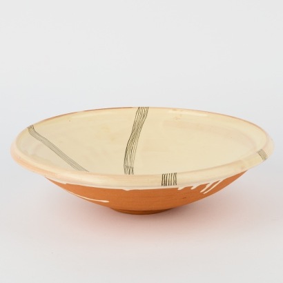 A Paul Maseyk Terracotta Pottery Bowl