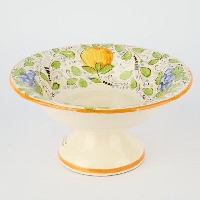 An Italian Handmade Ceramic Bon Bon Dish