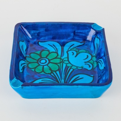 A Bitossi Rimini Blue Pottery Bowl / Ashtray