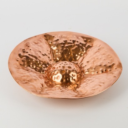 A Mid-Century New Zealand Solid Copper Wall Plate