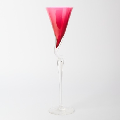An Art Glass Goblet