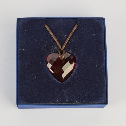 A Swarovski Heart Crystal Pendant
