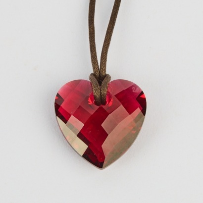 A Swarovski Heart Crystal Pendant