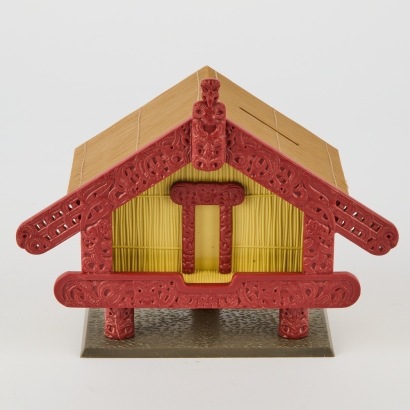 A Rare Vintage Pataka Money Box in Original Packaging from Hawkes Bay and Gisborne Trustee Bank