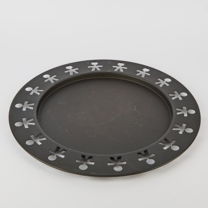 An Alessi Girotondo Round Serving Tray