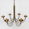 A Rustic Verdigris Chandelier