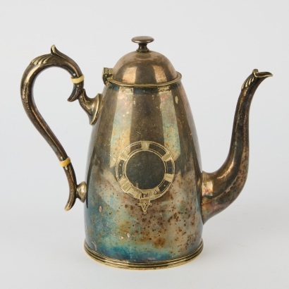 A EPNS Kettle with Scotish Belt Clan Crest