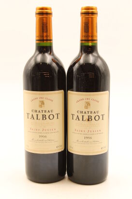 (2) 1996 Chateau Talbot, Saint-Julien