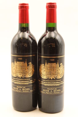 (2) 1995 Chateau Palmer, Margaux