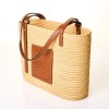 Loewe, Raffia Calfskin Anagram Basket Bag - 2