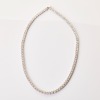 18ct White Gold, Modern, 16.75ct Diamond Quatrefoil Link Necklace - 3
