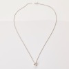 18ct White Gold, 1.71ct Diamond Pendant on 45cm Wheat Sheaf Link Chain - 2