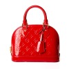 Louis Vuitton, Monogram Red Vernis Alma BB