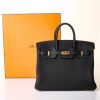 Herm&egrave;s, Noir Togo Birkin 25, Stamp B - 7