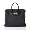 Herm&egrave;s, Noir Togo Birkin 25, Stamp B