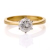 18ct Yellow Gold / Platinum, 1.04ct Diamond Solitaire Ring
