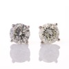 14ct White Gold, 2.00ct Diamond Stud Earrings