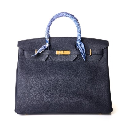 Herm&egrave;s, Bleu Nuit Togo Birkin 40