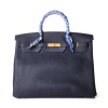 Herm&egrave;s, Bleu Nuit Togo Birkin 40