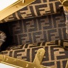 Fendi, Mint Green Nappa Leather "Fendi First" Clutch Bag - 4