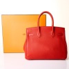 Herm&egrave;s, Rouge Casaque Togo Birkin 30 - 4