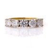18ct Yellow / White Gold, 2.05ct Diamond Five Stone Ring