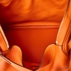 Herm&egrave;s, Orange Clemence Lindy Bag 30 - 4