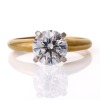 18ct Yellow Gold / Platinum 1.60ct Diamond Solitaire Ring