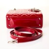 Christian Dior, Red Patent Leather Mini Lady Dior - 3