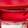 Christian Dior, Red Patent Leather Mini Lady Dior - 4
