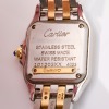 Stainless Steel / Yellow Gold, Cartier Santos Panth&egrave;re SM Quartz Ladies Wristwatch, circa 2003-2006 - 4
