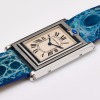 Stainless Steel, Cartier Tank Basculante Wristwatch, circa early 2000's - 4