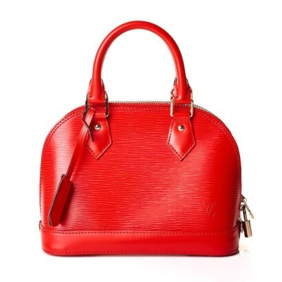 Louis Vuitton, Red Epi Alma BB