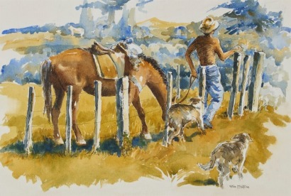 PETER MCINTYRE King Country Musterer