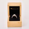 Village Goldsmith, Platinum, 1.60ct Emerald Cut, D colour, Flawless /.37ct Baguette Diamond Ring, GIA certified - 3
