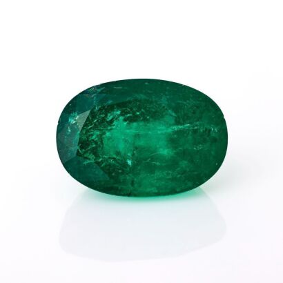 Loose, 5.45ct Colombian Emerald
