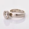 Platinum, 0.70ct / 0.20ct Diamond Solitaire Style Ring - 2