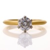 Naveya & Sloane, Platinum / 18ct Yellow Gold, 0.70ct Diamond Solitaire Ring, GIA certified