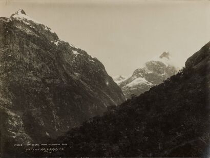 BURTON BROTHERS Mt Edgar from McKinnon Pass