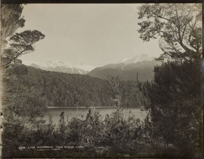 BURTON BROTHERS Lake Manapouri from Circle Cove