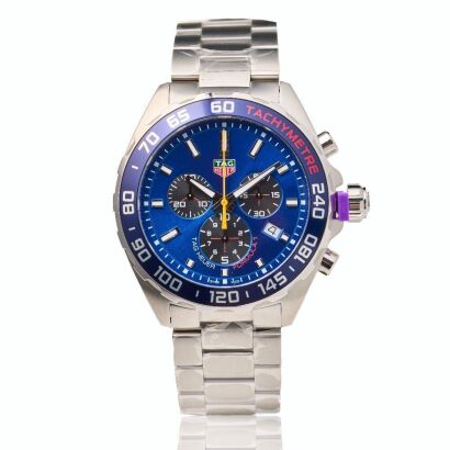 Stainless Steel, TAG Heuer, Formula1 Oracle Red Bull Racing Quartz Chronograph Wristwatch, circa 2020-2024