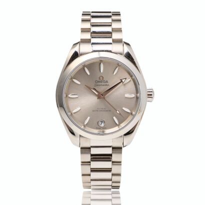 Stainless Steel, OMEGA Seamaster Aqua Terra 150M Shades Collection "Sandstone" Automatic Wristwatch, circa 2025